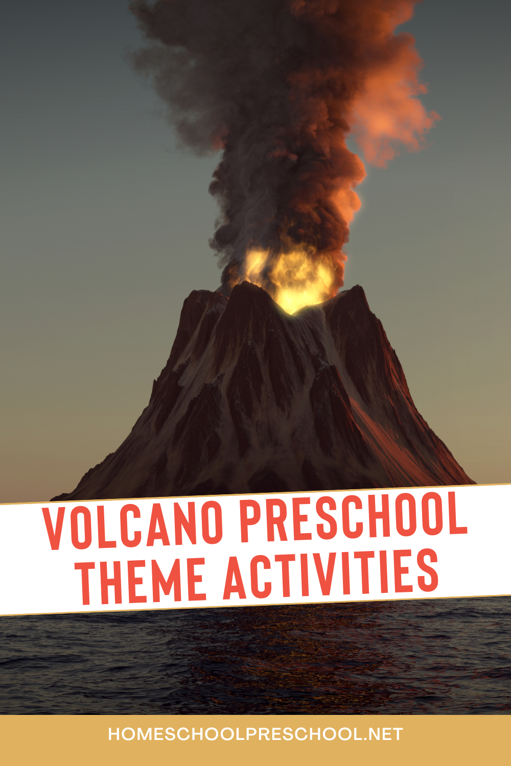 volcano-activity-for-kids Fun Volcano Preschool Theme Activities
