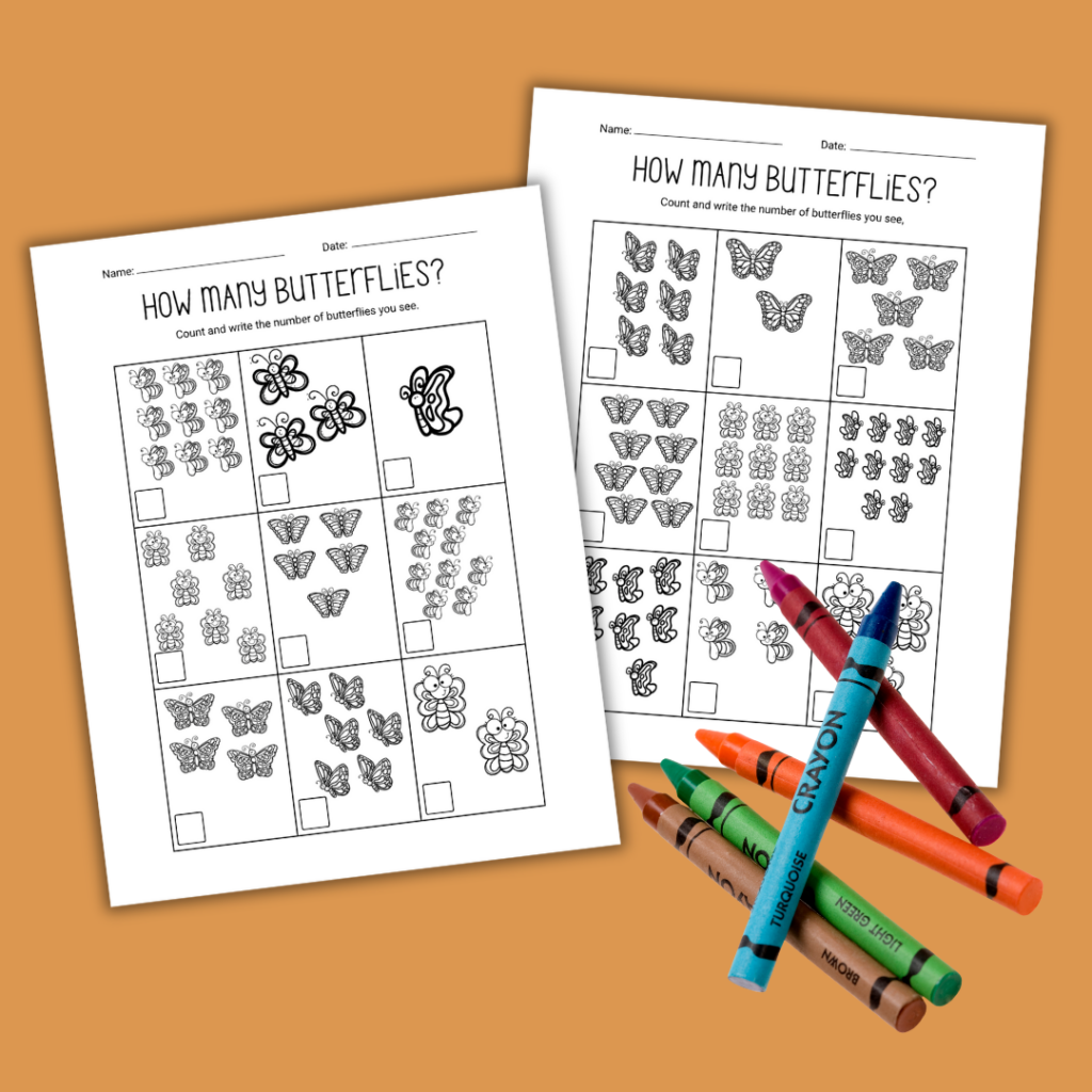 butterfly-activities-1-1024x1024 Butterfly Counting Worksheet