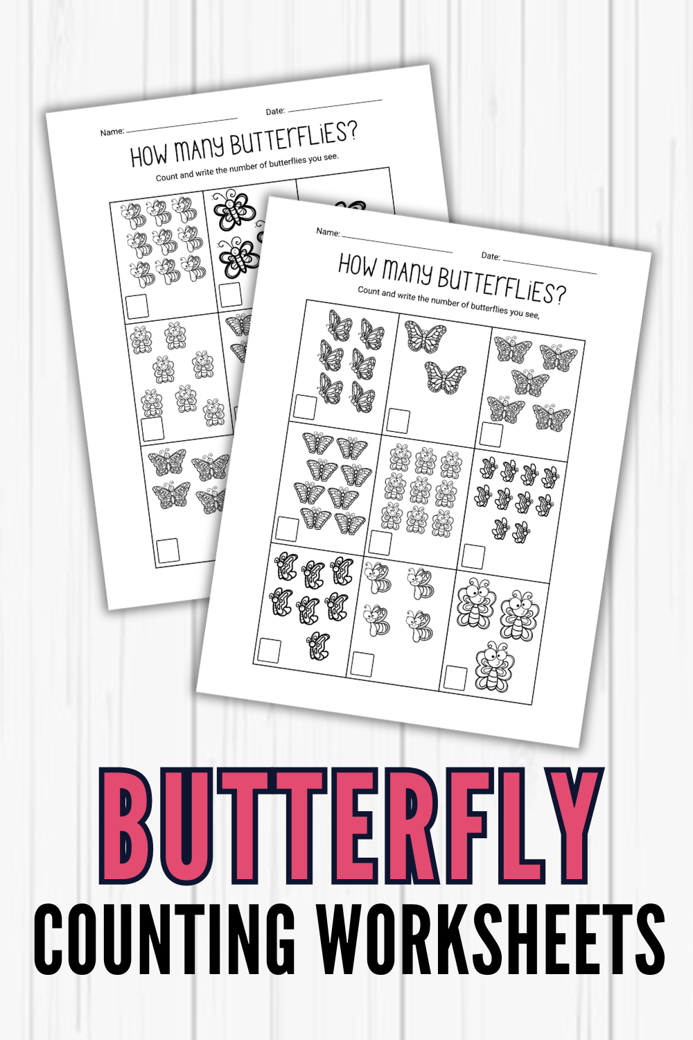 butterfly-activities-for-preschoolers-1 Butterfly Counting Worksheet