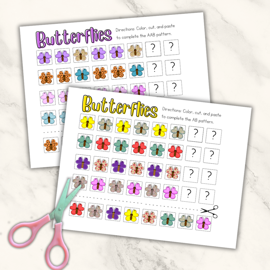 butterfly-preschool-theme-1024x1024 Butterfly Pattern Printable