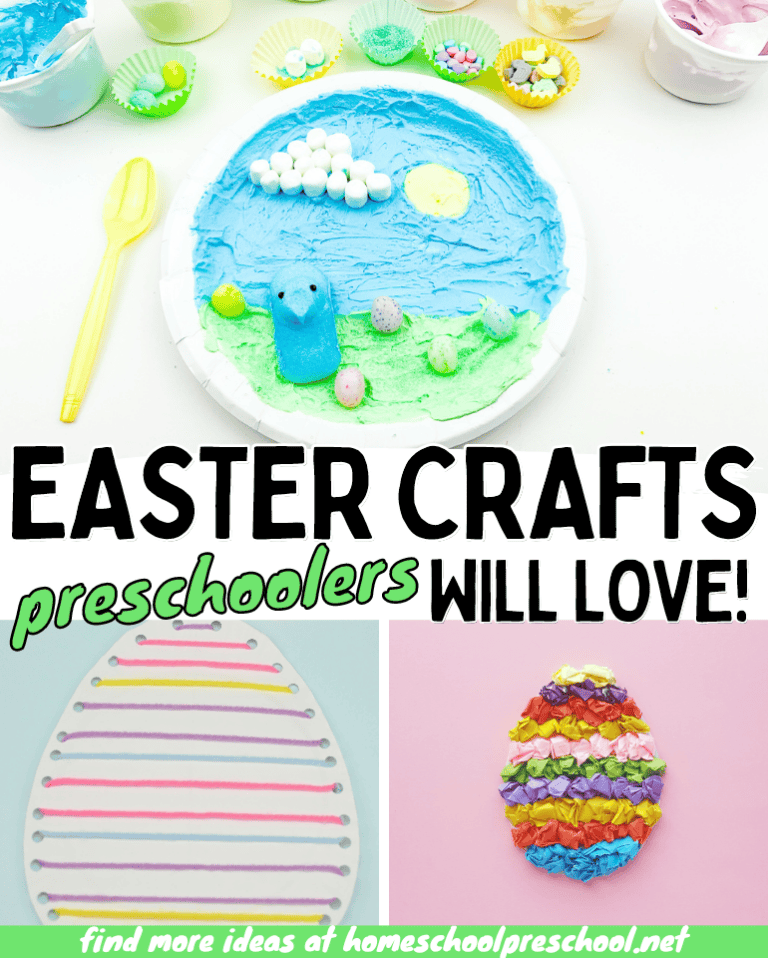 Fun Easter Cut and Paste Printables for Kids