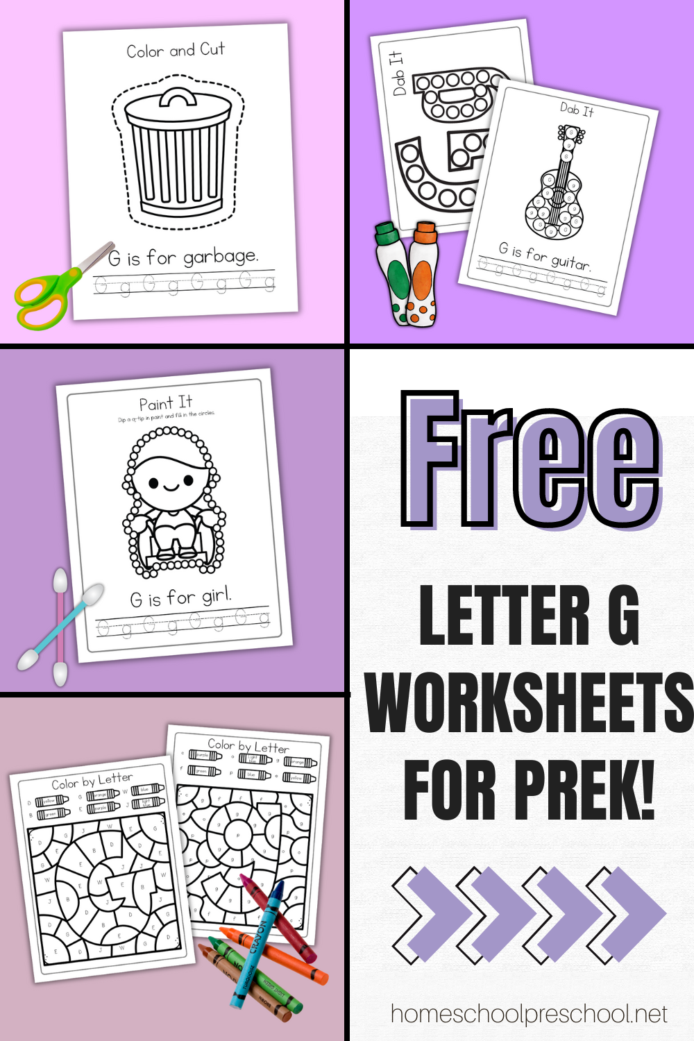 letter-g-printable-worksheets Letter G Worksheets