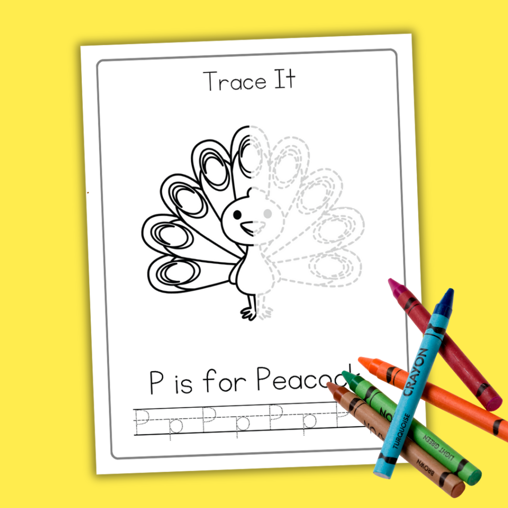 letter-p-words-for-preschool-1024x1024 Letter P Worksheets