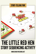 Free Printable Little Red Hen Sequencing Cards for Kids