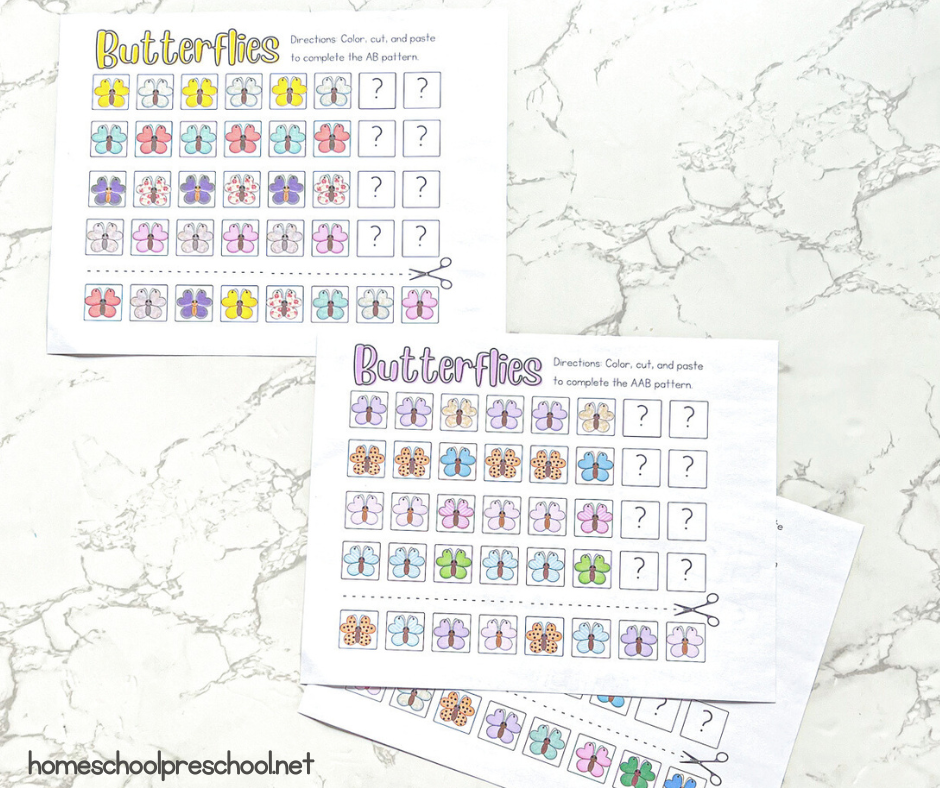 paper-butterfly Butterfly Pattern Printable