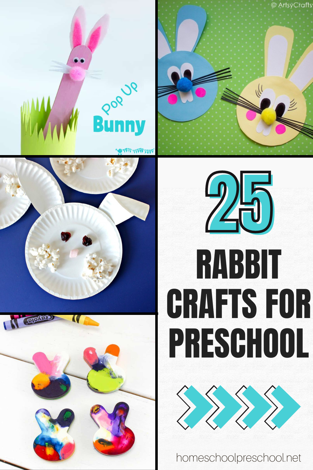 rabbit-craft-preschool Rabbit Crafts for Preschoolers