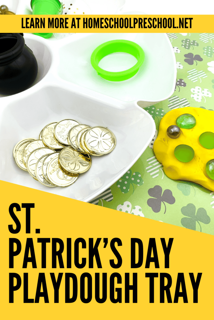 St Patricks Day Sensory Play for Preschoolers
