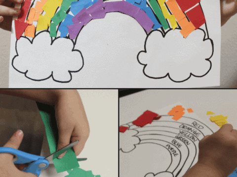 Image for Construction Paper Rainbow