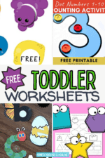 Free Printable Toddler Worksheets to Teach Basic Skills