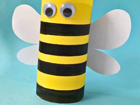 Image for Toilet Paper Roll Bee Craft