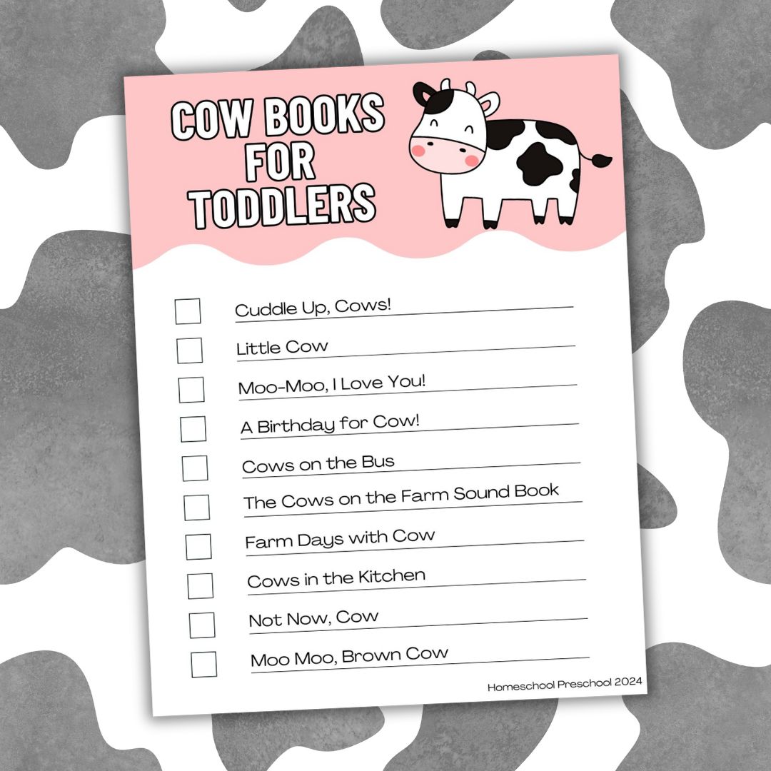 Cow Books for Toddlers