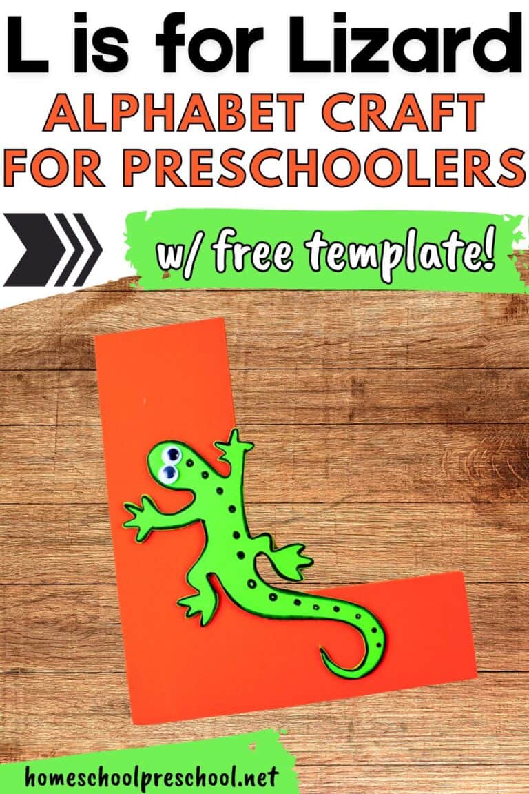 Little Lizard Learning L is for Lizard Craft: Fun & Learning for Preschoolers!