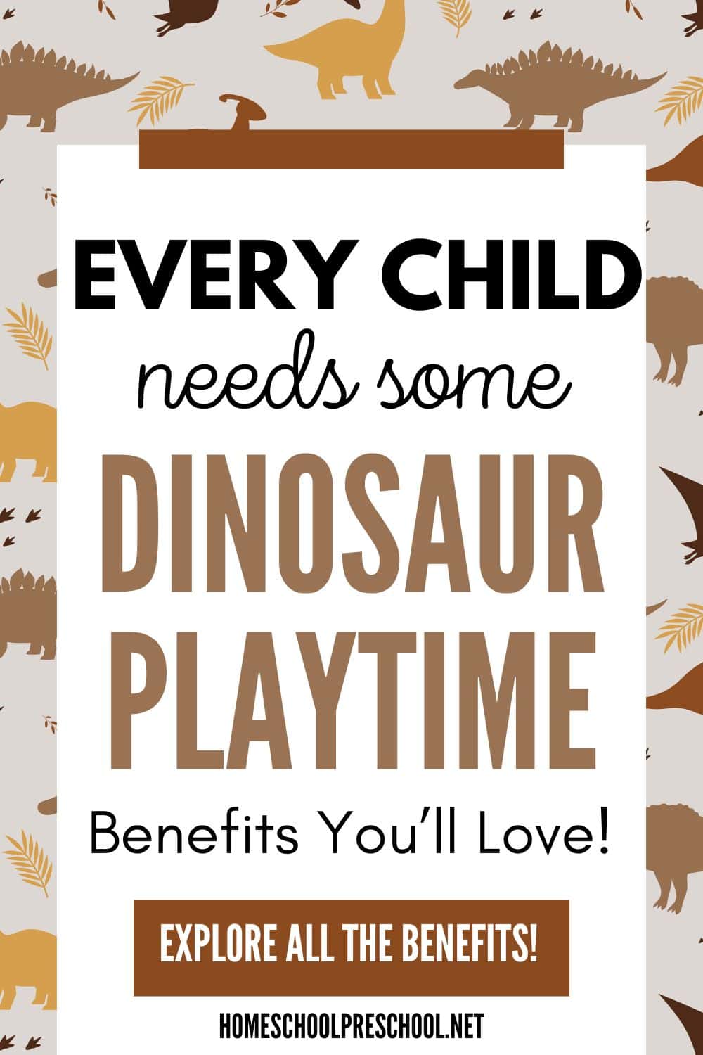 Benefits of Playing with Dinosaurs for Toddlers + Activities