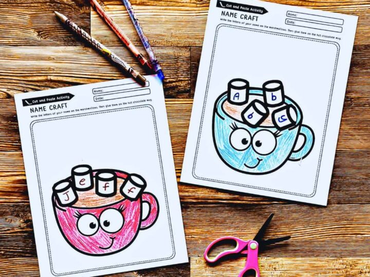 Image for Hot Chocolate Name Craft