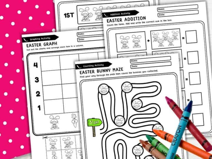 Image for Easter Math Worksheets