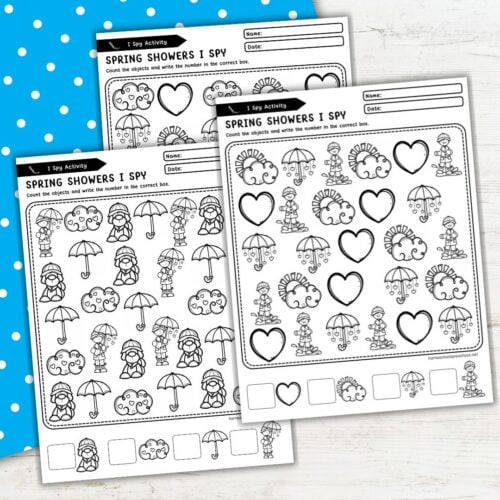 Fun and Educational I Spy for Kids Printable Activities