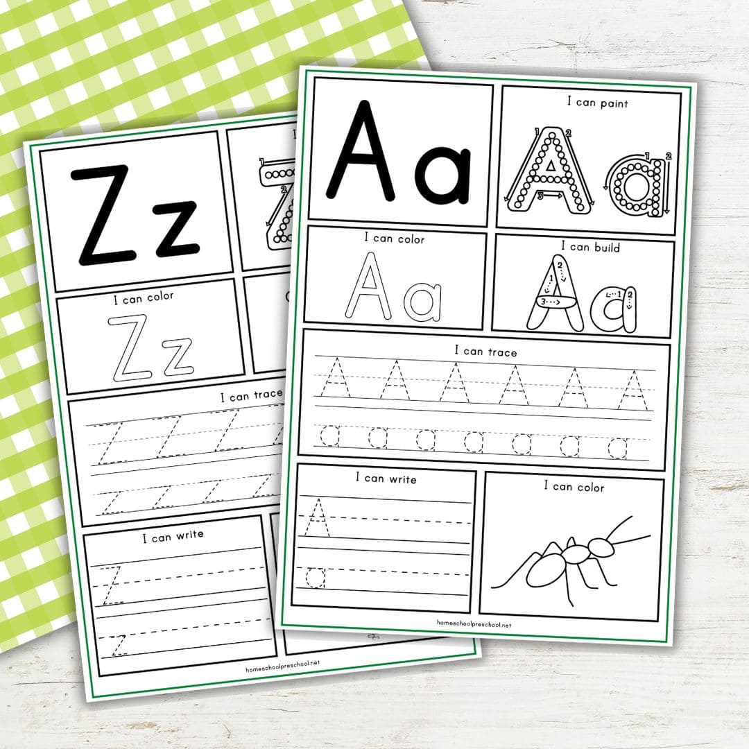 How to Teach Letters to Kindergarteners | Free Alphabet Printables