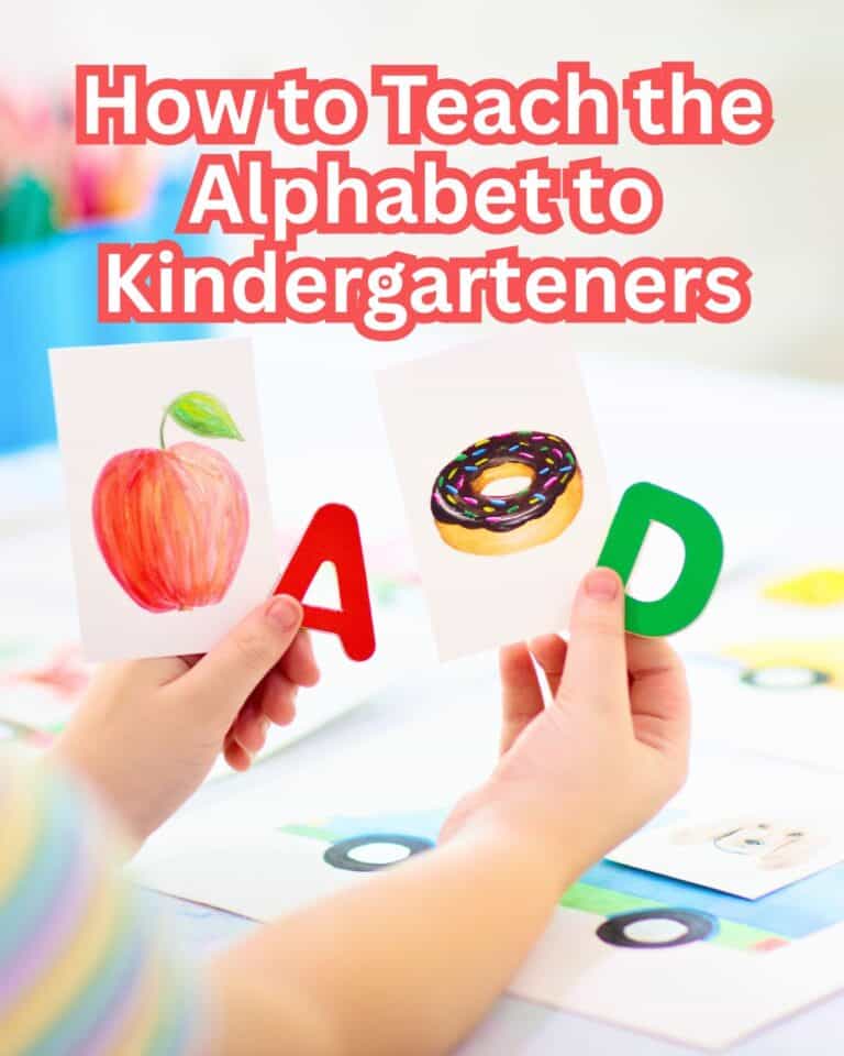 How to Teach Letters to Kindergarteners | Free Alphabet Printables