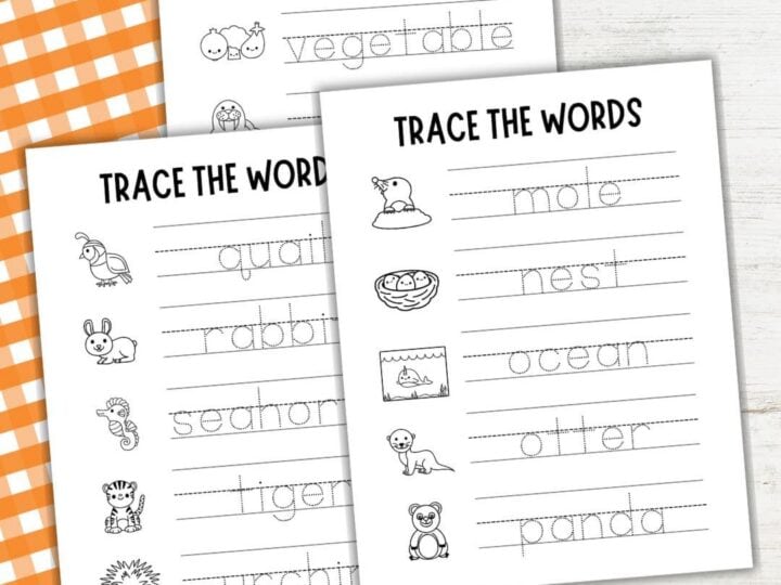 Image for Nature Alphabet Printable