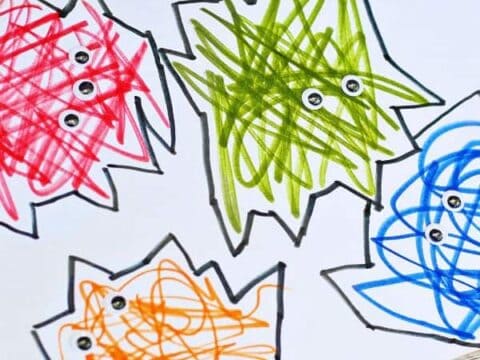Scribble Monster Art