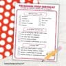 Back to School Preschool Checklist for Parents