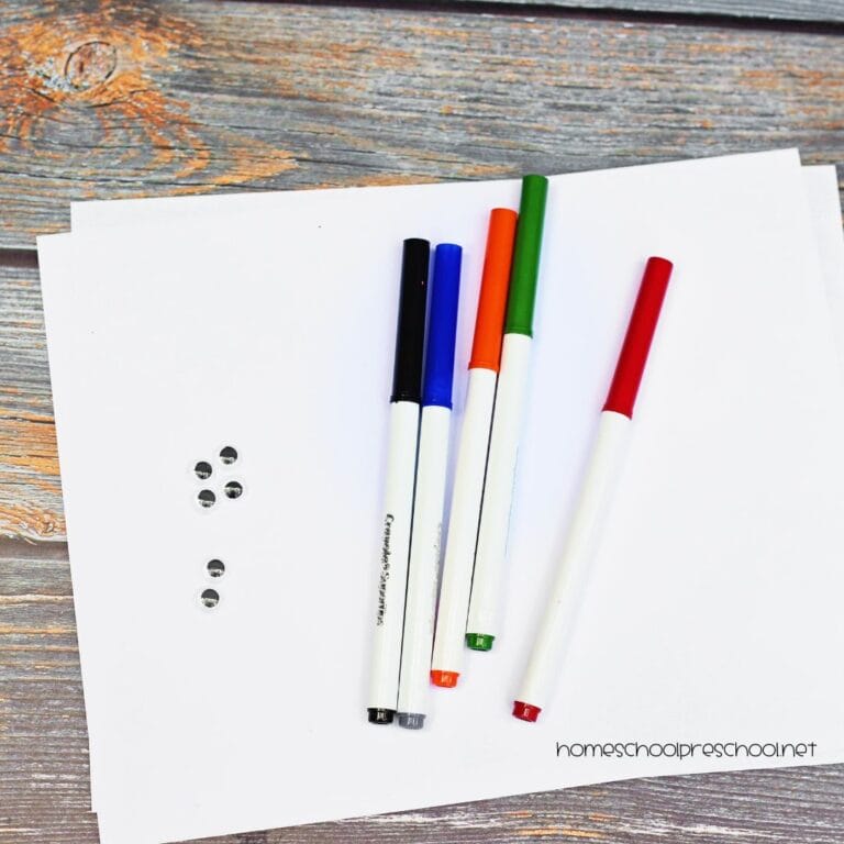 Scribble Monster Art: Easy Preschool Craft for Kids