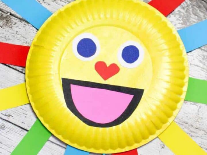 Image for Paper Plate Sun Puppet Craft for Preschoolers