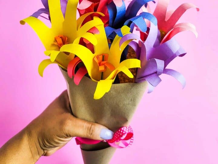 Image for Handprint Flower Bouquet Craft