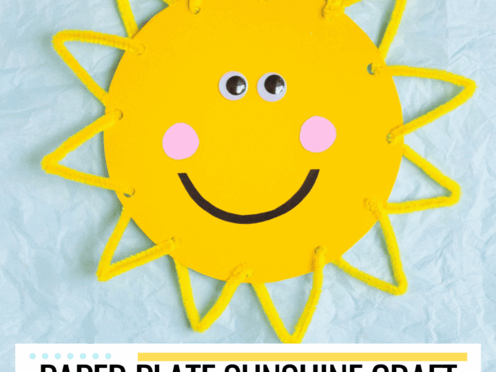 Image for Paper Plate Sunshine Craft for Preschoolers