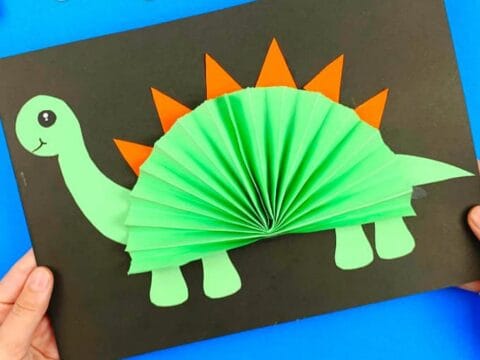 Image for Folded Paper Dinosaur Craft