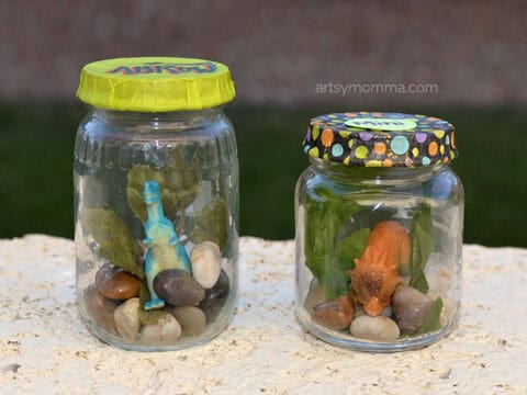 Image for Mini Dinosaur Jar Craft