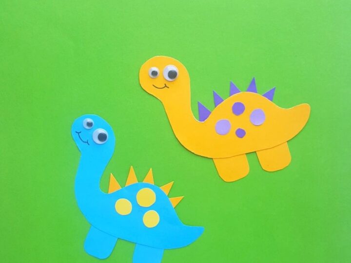 Image for Simple Paper Dinosaur Craft