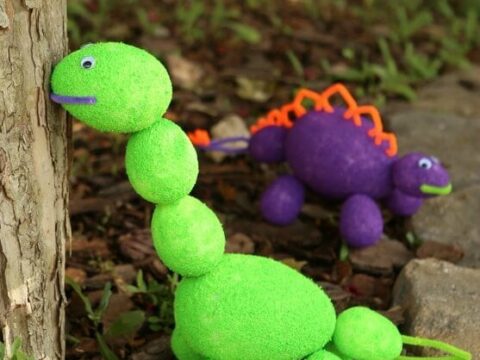 Image for Styrofoam Egg Dinosaur Craft
