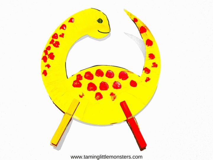 Image for Paper Plate Brachiosaurus Craft