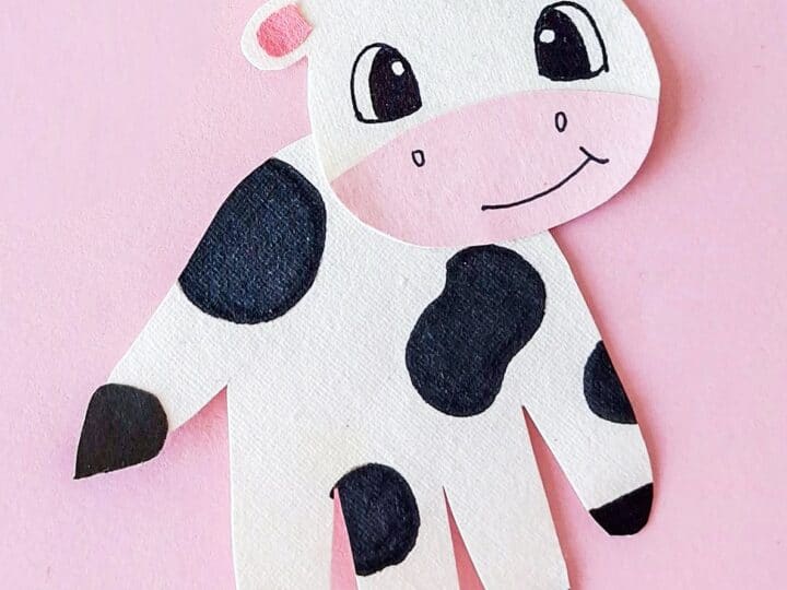 Image for Handprint Cow Craft 