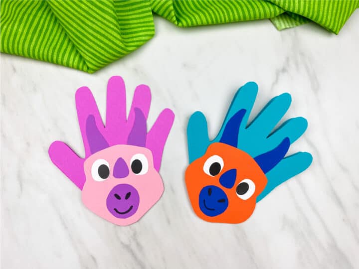 Image for Handprint Dinosaur Card Craft 