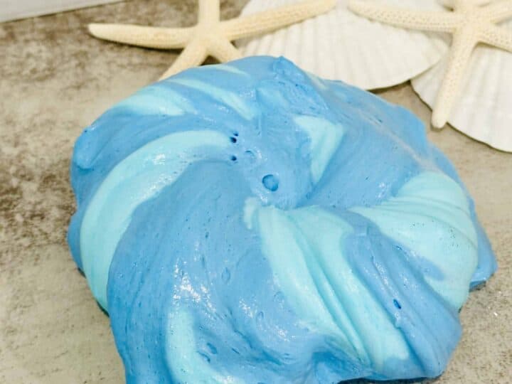 Image for Blue Swirl Fluffy Slime