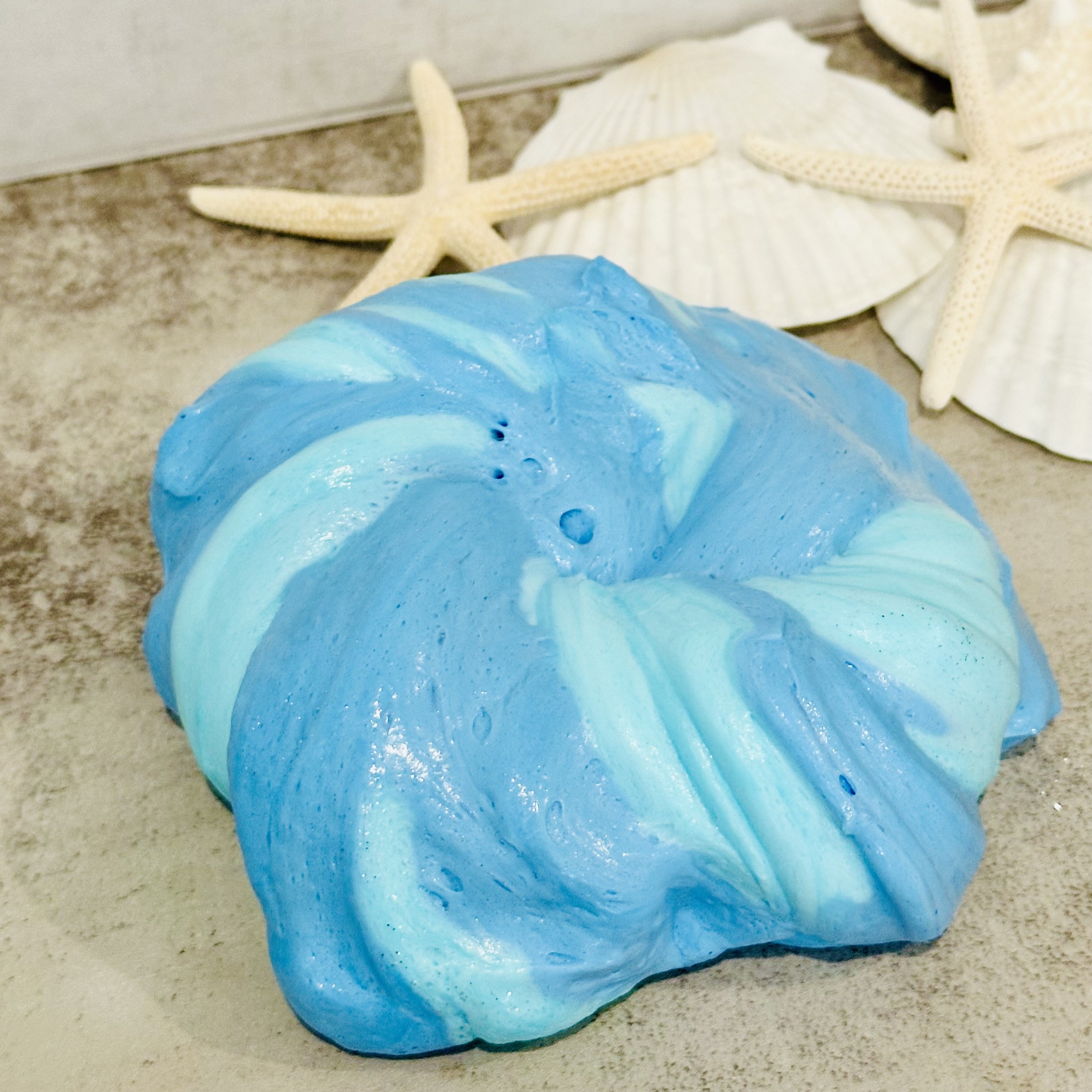 Image for Blue Swirl Fluffy Slime