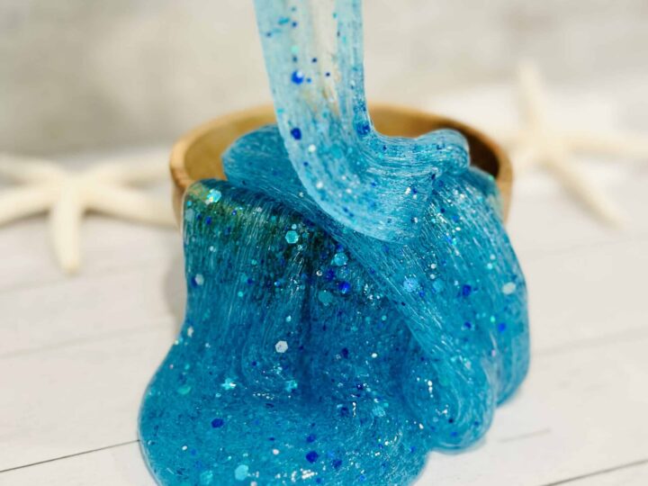Image for Blue Glitter Ocean Slime