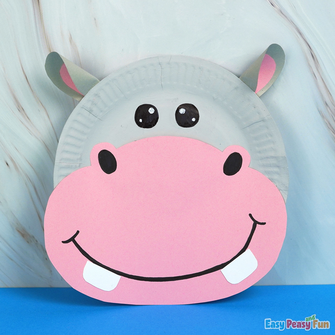 Image for Paper Plate Hippo Craft