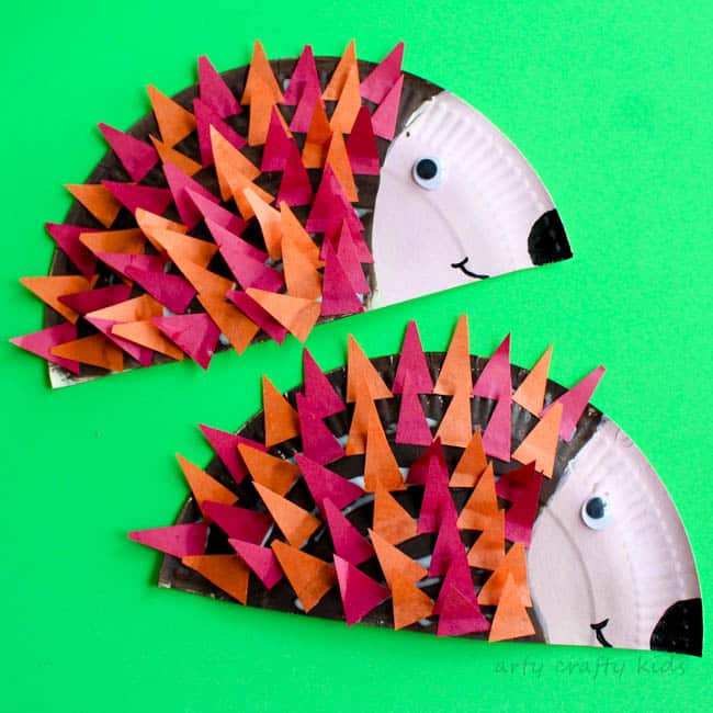Image for Paper Plate Hedgehog Craft