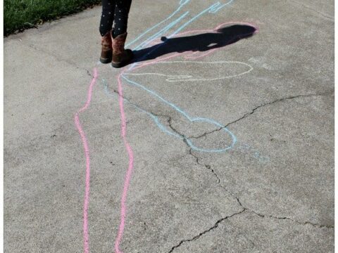 Image for Human Sundial Shadow Experiment Outdoor Science
