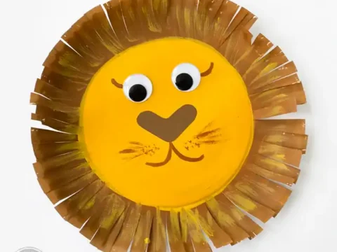Image for Paper Plate Lion Craft