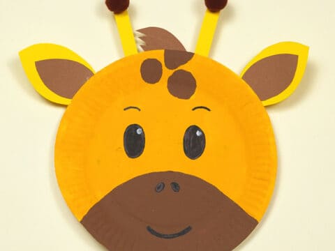Image for Paper Plate Giraffe Craft