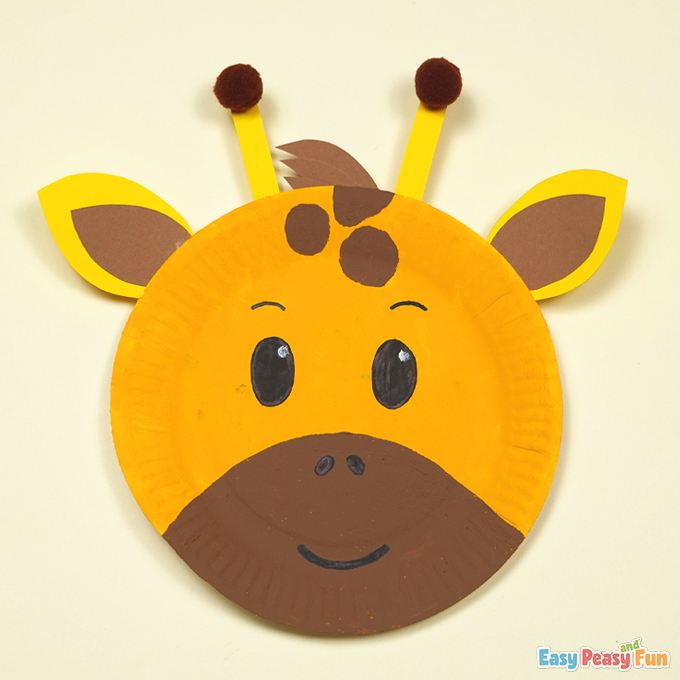 Image for Paper Plate Giraffe Craft