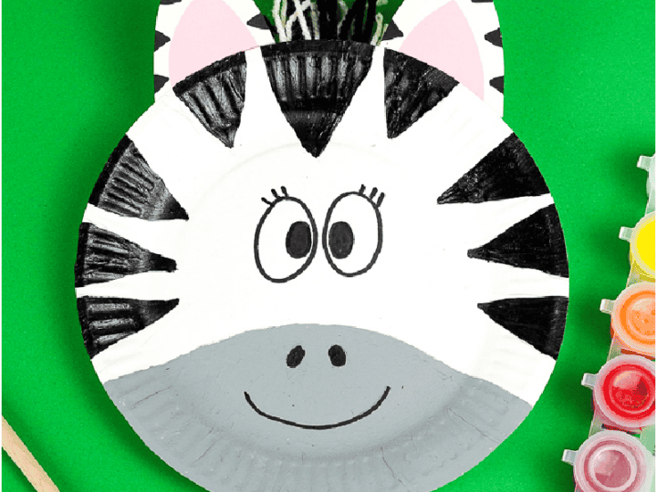 Image for Paper Plate Zebra Craft 
