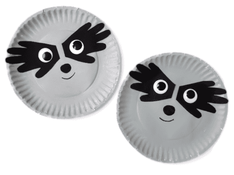 Image for Paper Plate Raccoon Craft
