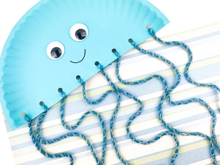 Image for Paper Plate Jellyfish Craft