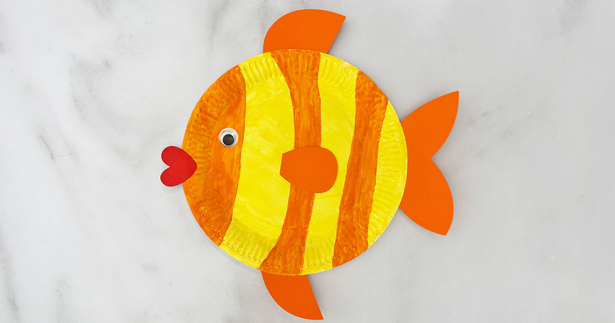 Image for Paper Plate Fish Craft