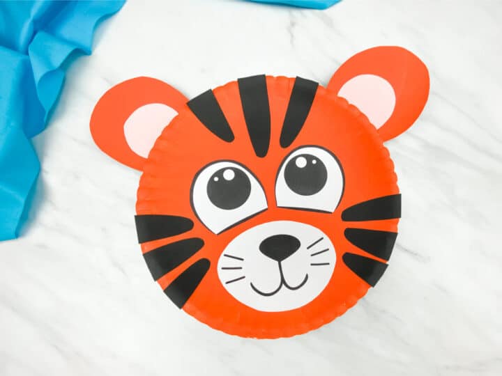 Image for Paper Plate Tiger Craft